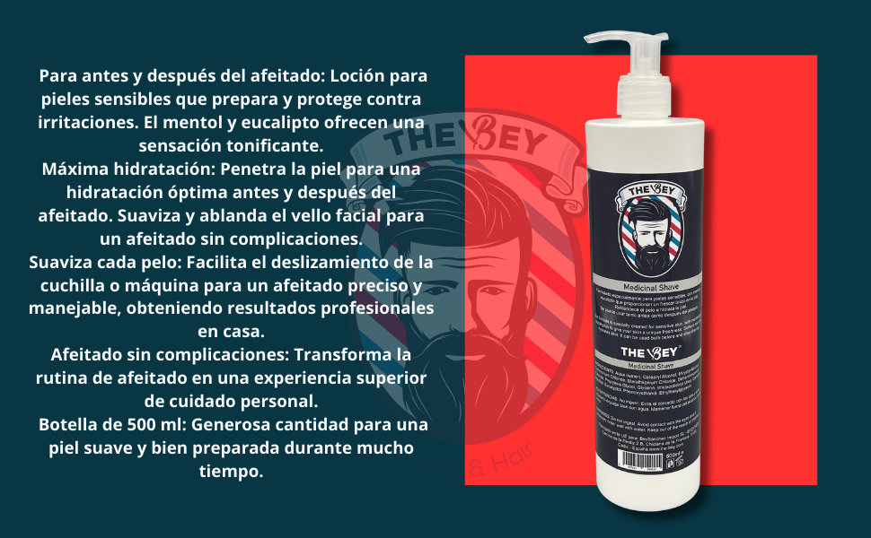 The Bey Gentle Shaving Lotion – Hautpflege vor und nach der Rasur