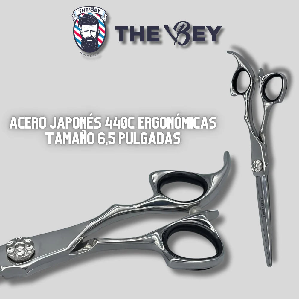 Die Bey Professional Friseurschere 440C – Japanischer Stahl 6.5" | Hochwertiges Schneidewerkzeug