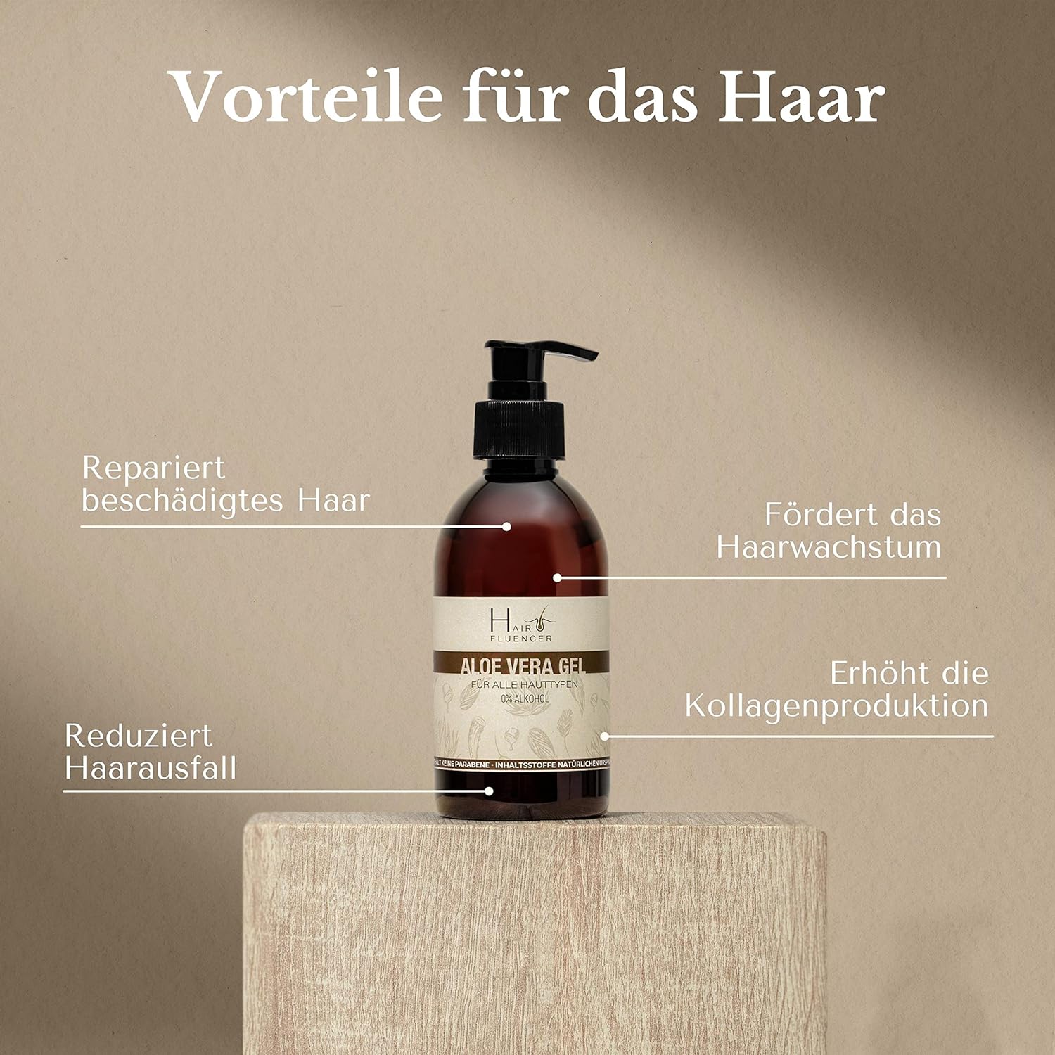 Organic Aloe Vera Gel 250ml — Natural Multipurpose Moisturiser | Paraben-Free & Alcohol-Free