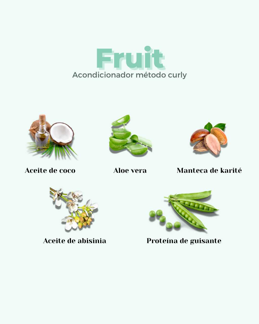 FRUIT Solid Conditioner – 3-in-1 Curly Hair Treatment Bar