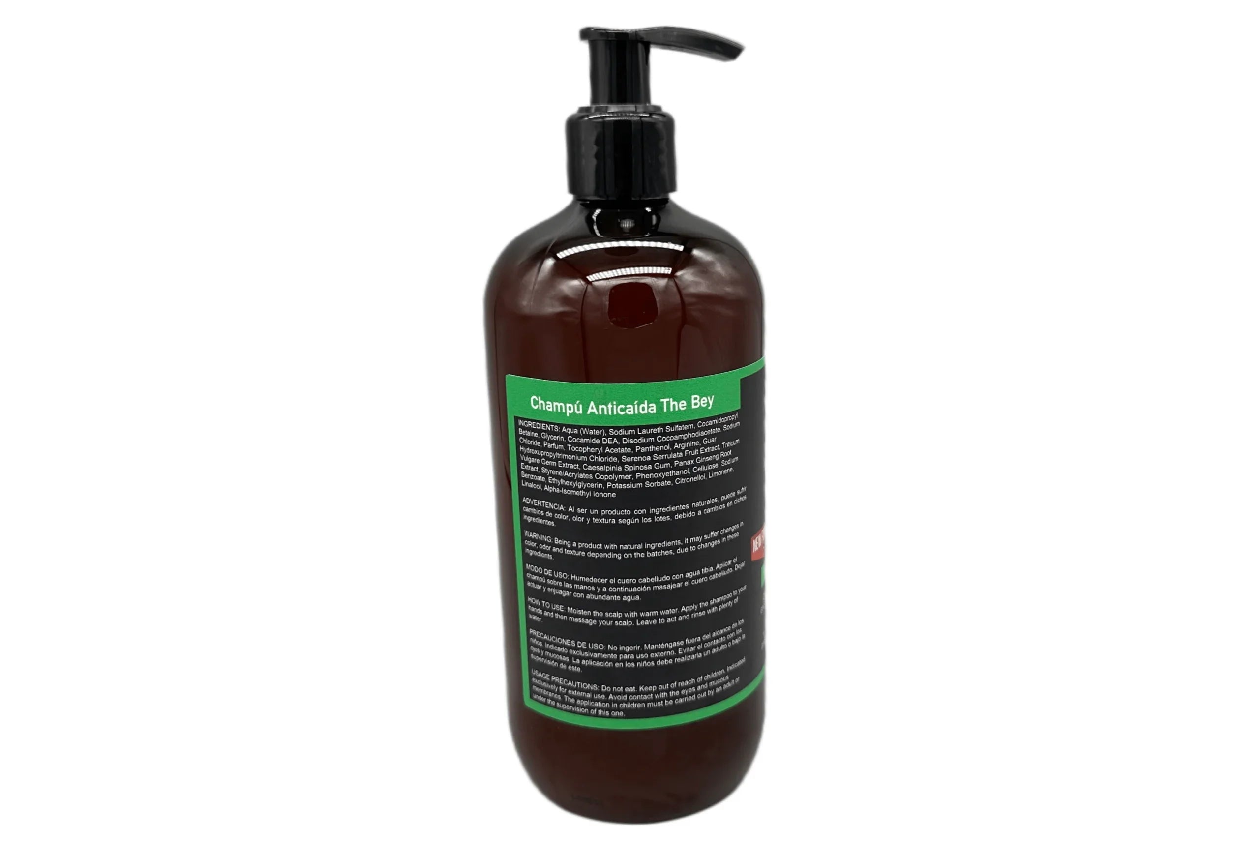 The Bey Saw Palmetto Anti-Hair Loss Shampoo 500ml – Strengthen & Revitalise