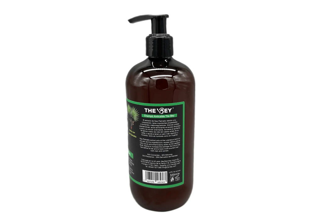 The Bey Saw Palmetto Anti-Hair Loss Shampoo 500ml – Strengthen & Revitalise