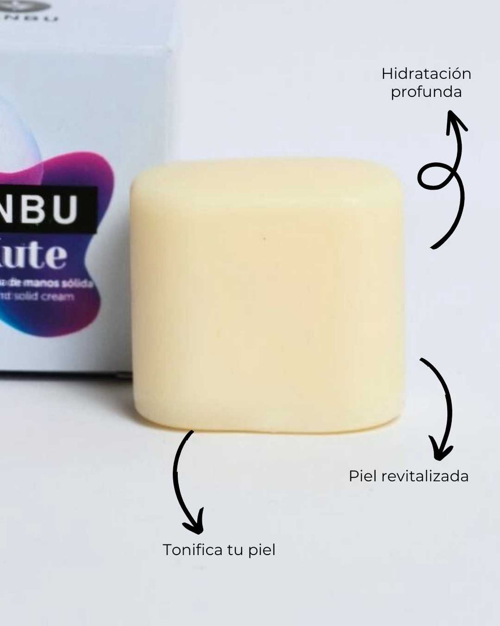 KUTE ECO Solid Hand Cream — Moisturising & Natural 40ml