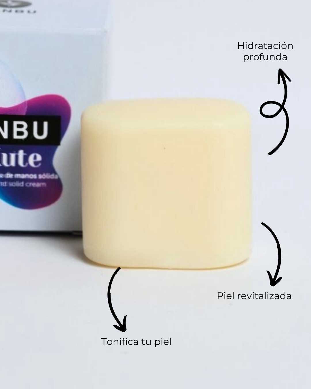 KUTE ECO Solid Hand Cream — Moisturising & Natural 40ml