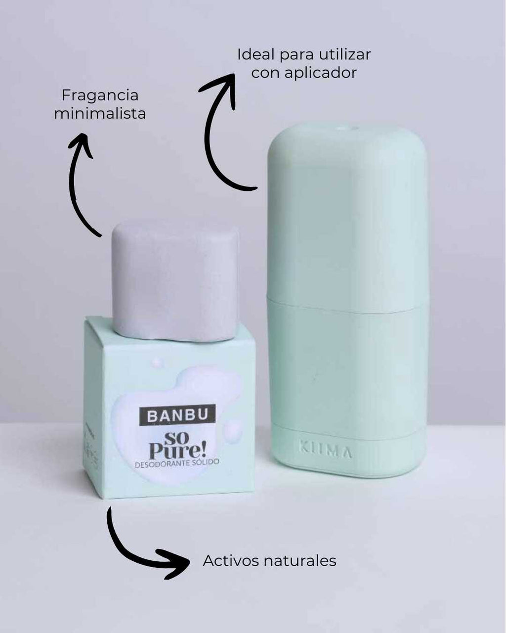 SO PURE ECO Solid Deodorant — Minimalist Fragrance | Aluminium-Free 45ml