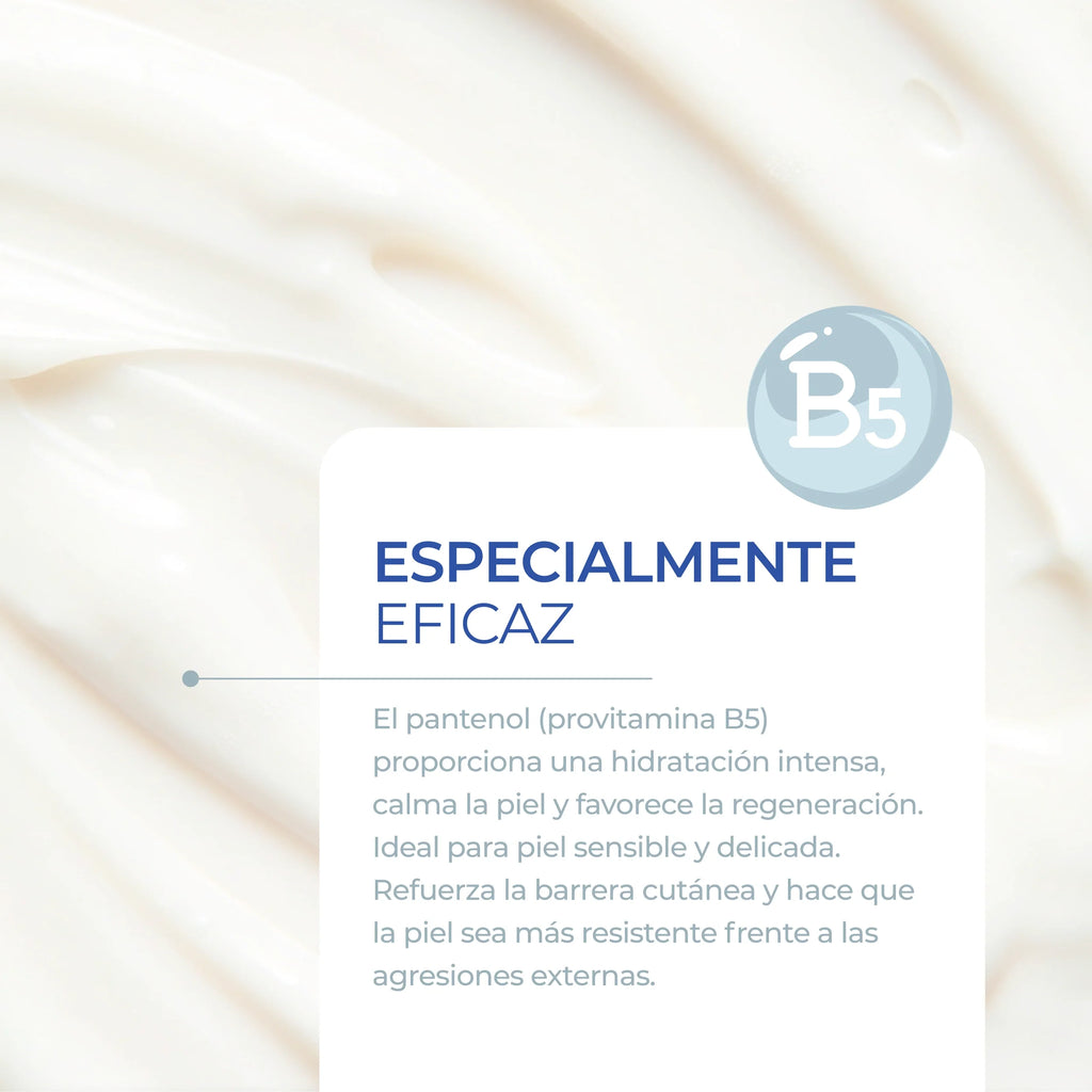 EVODERM Panthenol Loción Corporal 200ml — Hidratante para Piel Sensible con Provitamina B5