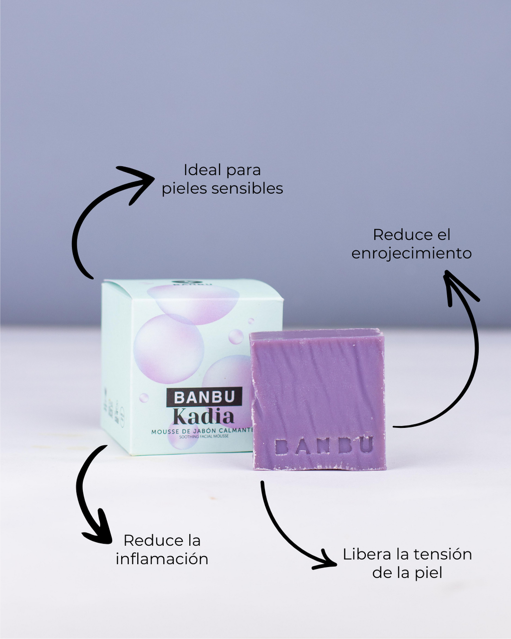KADIA ECO Beruhigender Gesichtsschaum — Sensible & Hypersensible Haut 100g