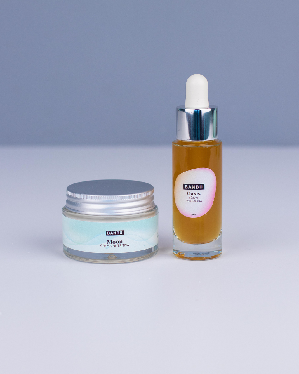 ECO Well Aging Basic Gesichtsroutine Set — Reife Haut (Serum + Creme)