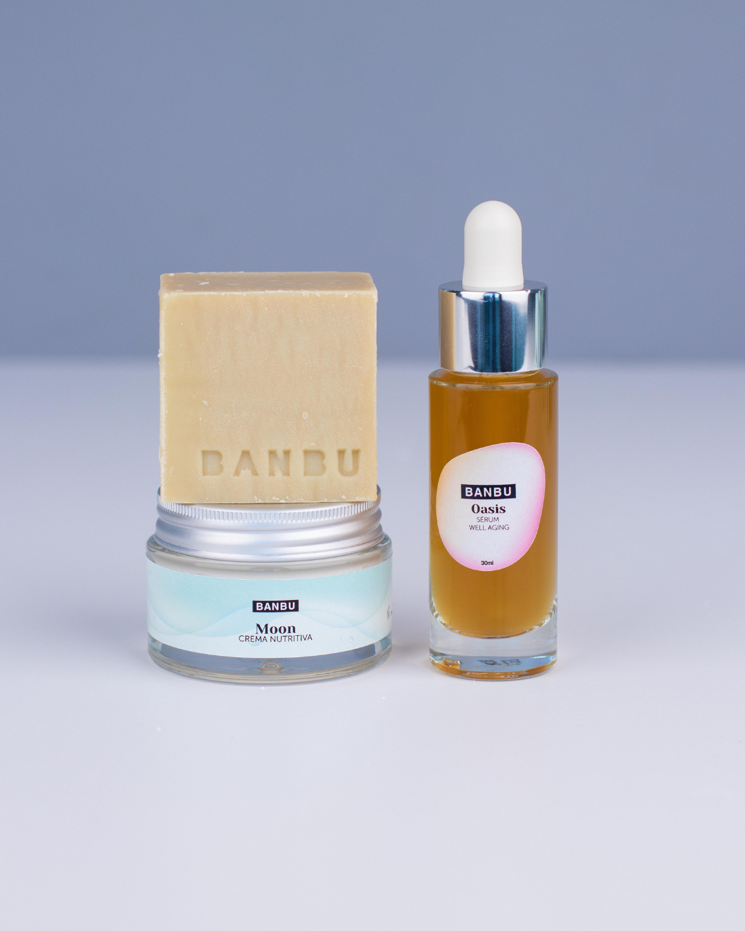 ECO Well Aging Medium Facial Routine Pack — Mature Skin (Mousse + Serum + Cream)