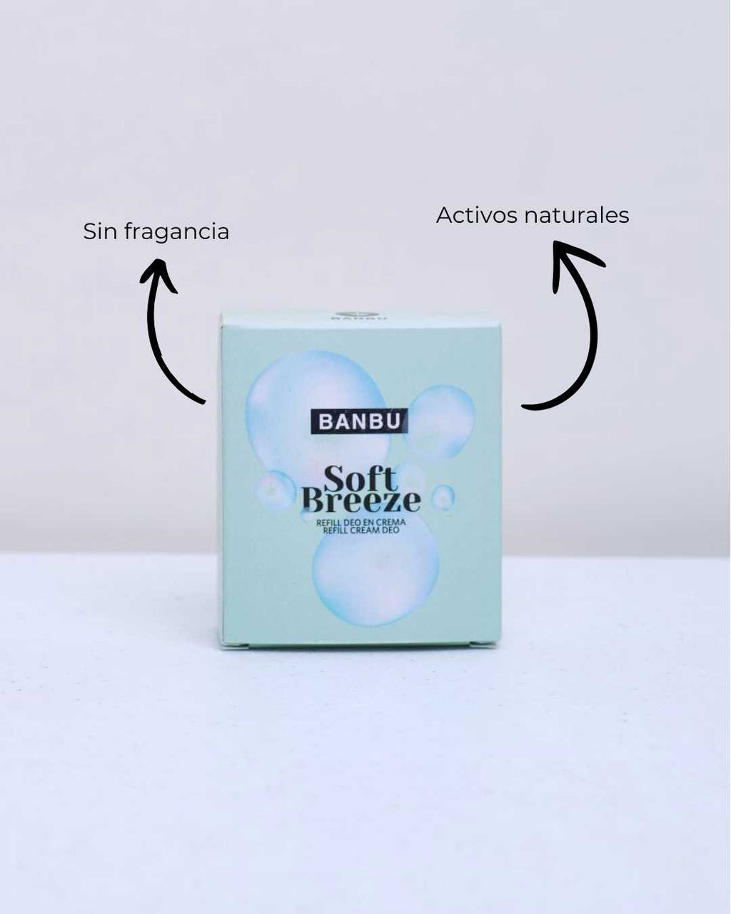 SOFT BREEZE ECO Cream Deodorant Refill — Sensitive & Atopic Skin | Fragrance-Free 50ml