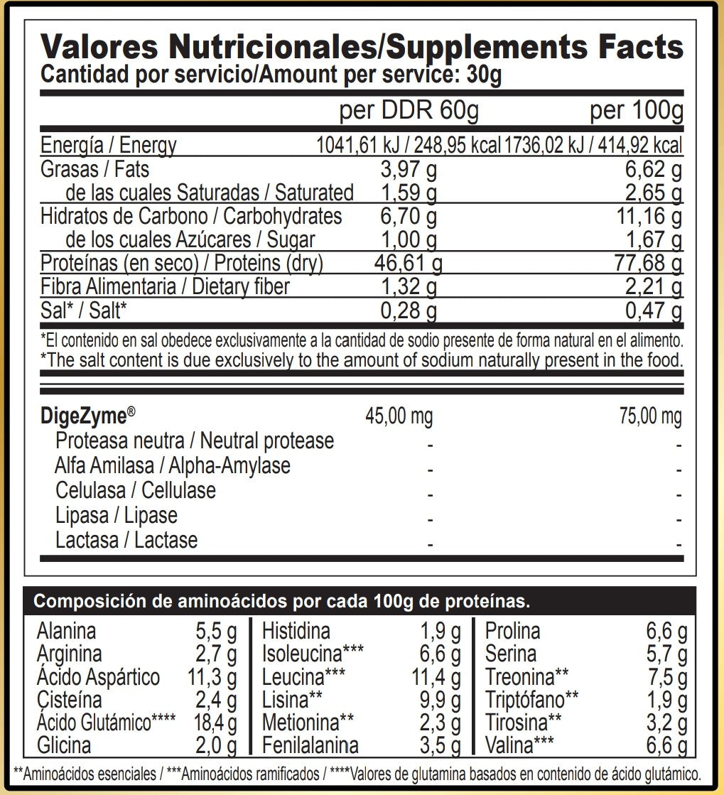 GP Nutrition Whey Protein LACPRODAN8011® + DIGEZYME® - Premium Whey with Digestive Enzymes