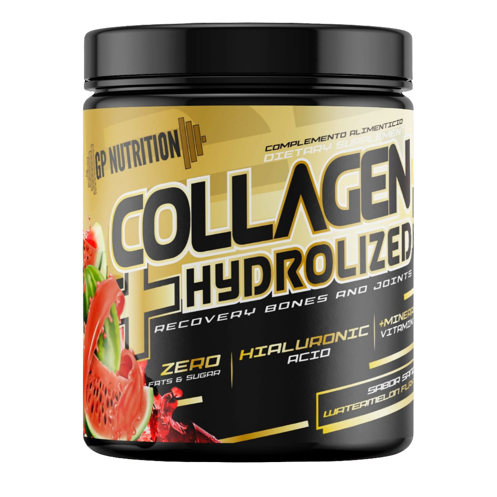 GP Nutrition Hydrolysed Collagen + Hyaluronic Acid + Magnesium + Vitamin C - 4-in-1 Formula