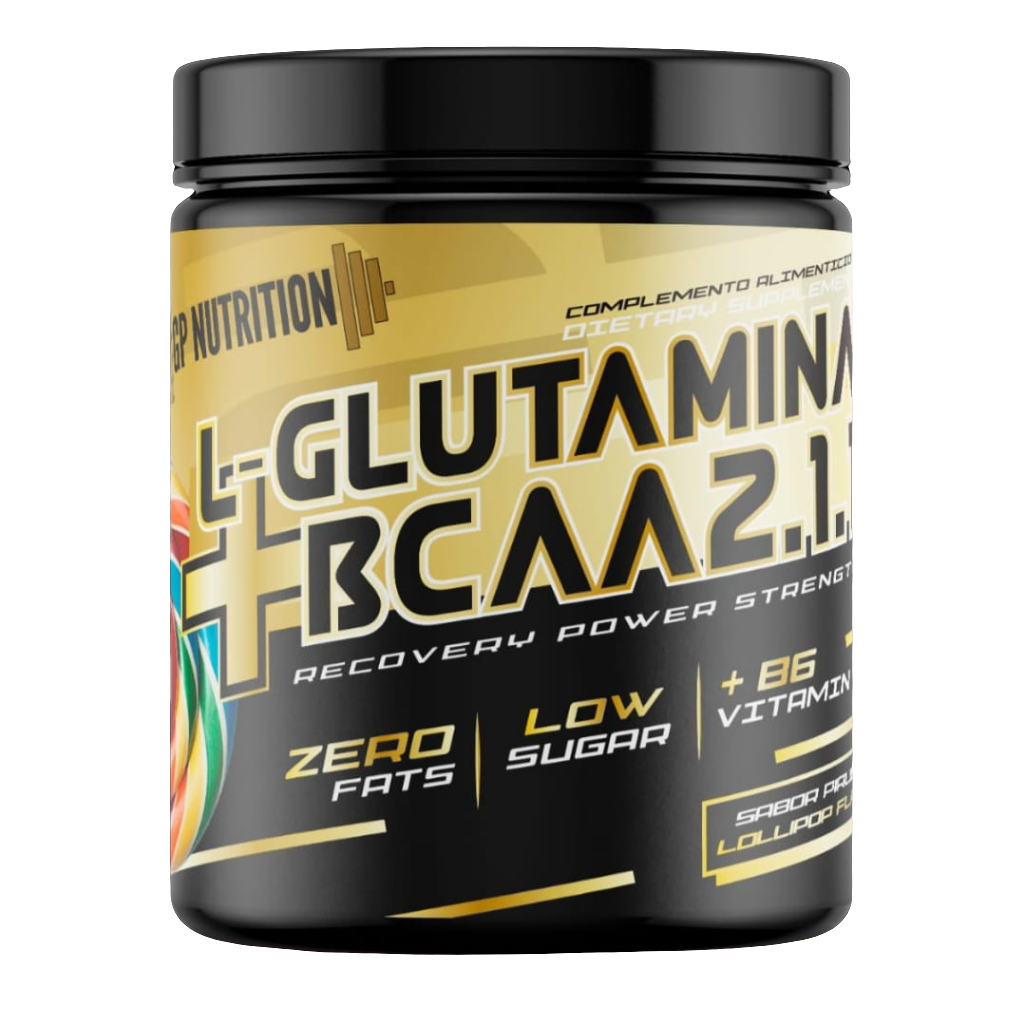 GP Nutrition BCAA + Glutamine - Amino Acid Supplement for Active Users