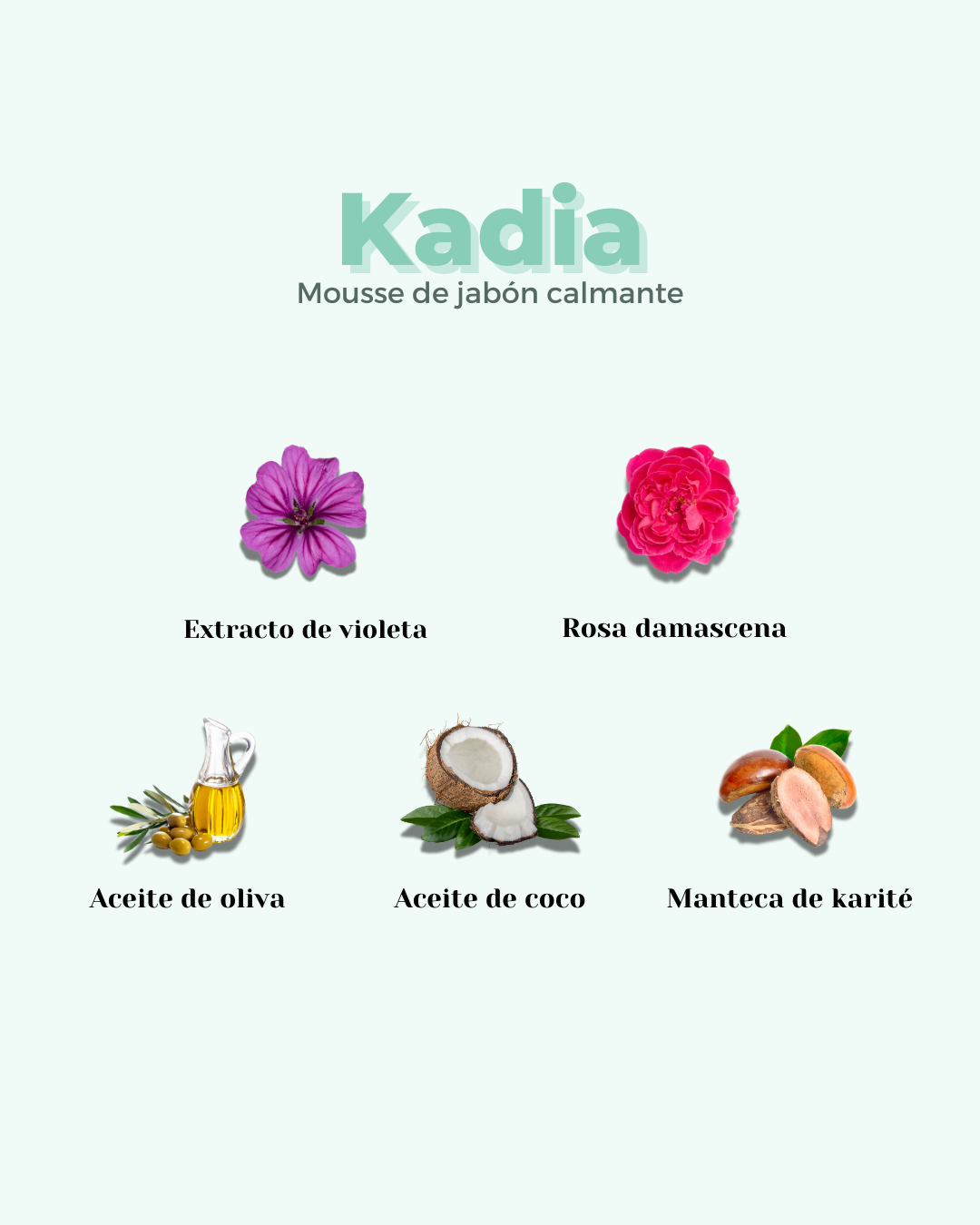 KADIA ECO Beruhigender Gesichtsschaum — Sensible & Hypersensible Haut 100g