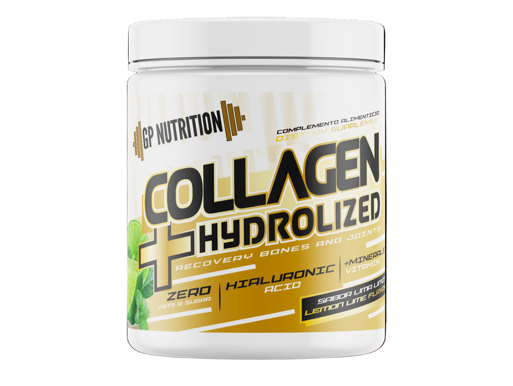 GP Nutrition Hydrolysed Collagen + Hyaluronic Acid + Magnesium + Vitamin C - 4-in-1 Formula