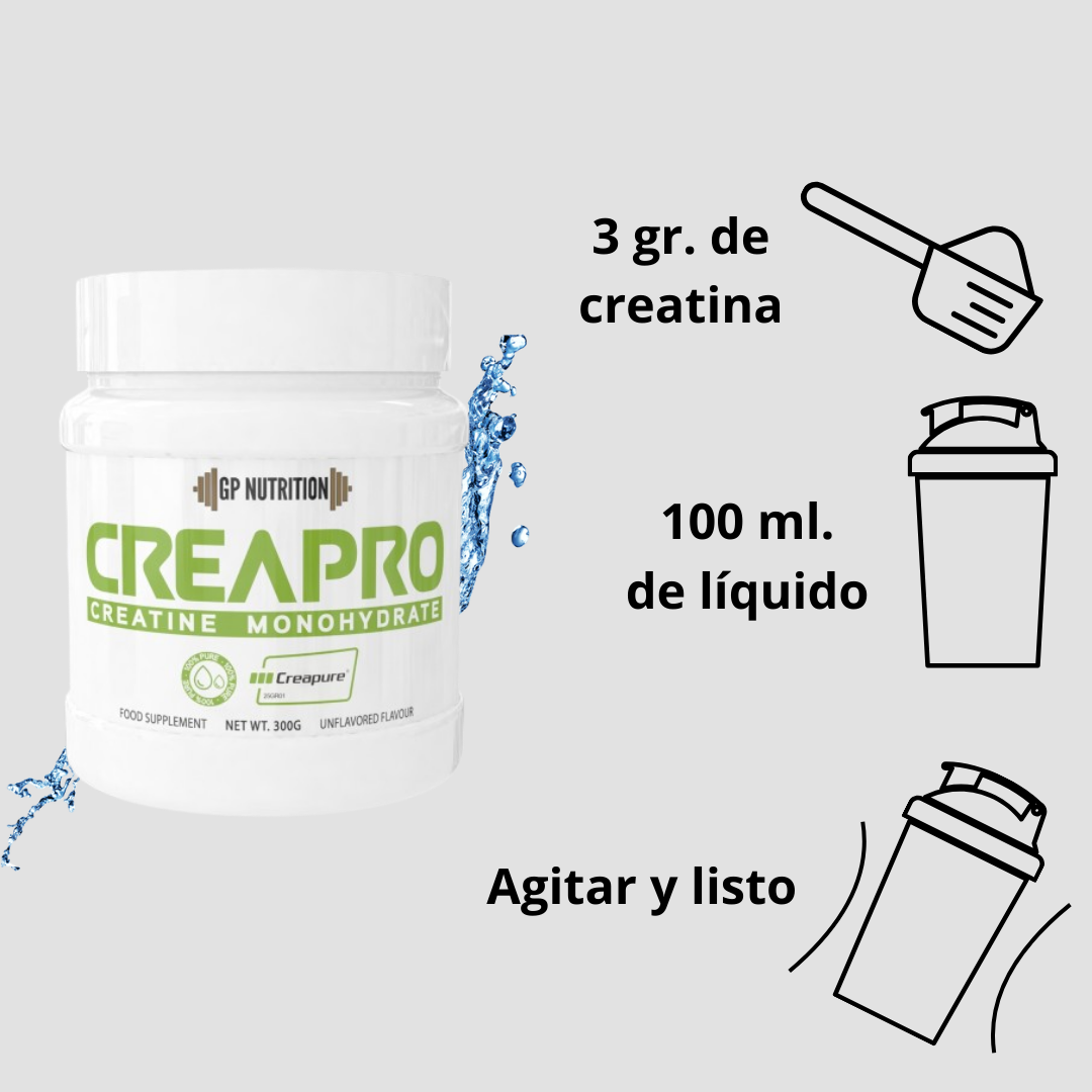 CREAPRO Creatine Monohydrate - Pure Creapure® Formula